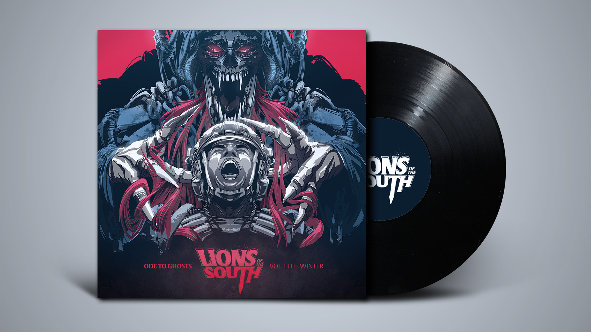 Visual direction, design and illustration for Lions of the South